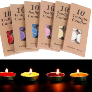 Romantic Floating Light Sweet NONE Scented Wax Candles