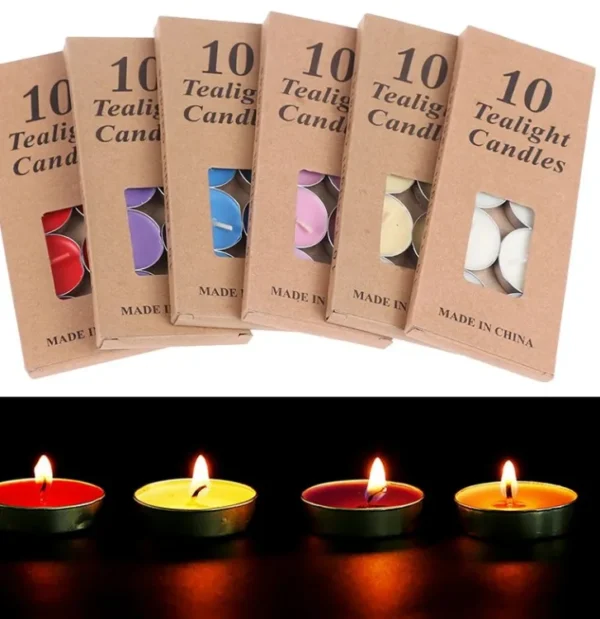 Romantic Floating Light Sweet NONE Scented Wax Candles