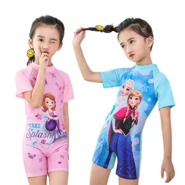 Kids Swimsuit Baby Swimming Suit Muslimah Swimwear - Image 2