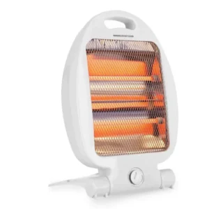 Small Electric Ceramic Heater 2 Power Level Knob Switch
