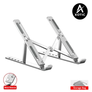 Metal Laptop Stand | Portable Aluminum Folding Adjustable