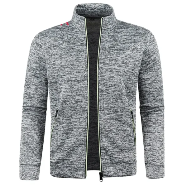 Men Winter Coat Solid Color Sweat Absorption