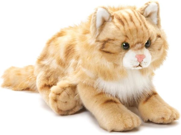 Large Maine Coon Cat Striped Ginger Children's Plush
