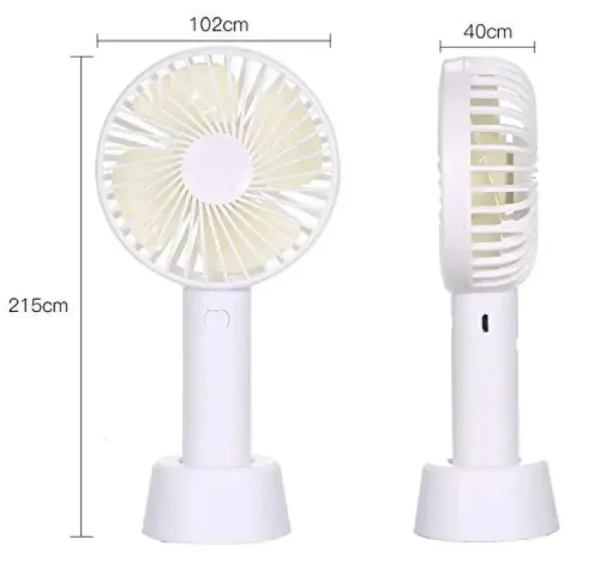 Rechargeable Fan Charging Fan Premium Quality Portable Fan Table Fan - Image 2