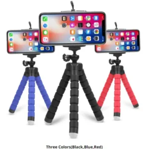 Smartphone Mini Flexible Tripod Sponge Octopus Stand