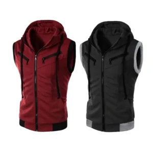 Zilish Bundle of 2 Jaquetta Front Zipper Hoodies
