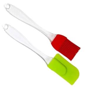 Silicone Brush and Spatula set -silicone spatula 2pcs